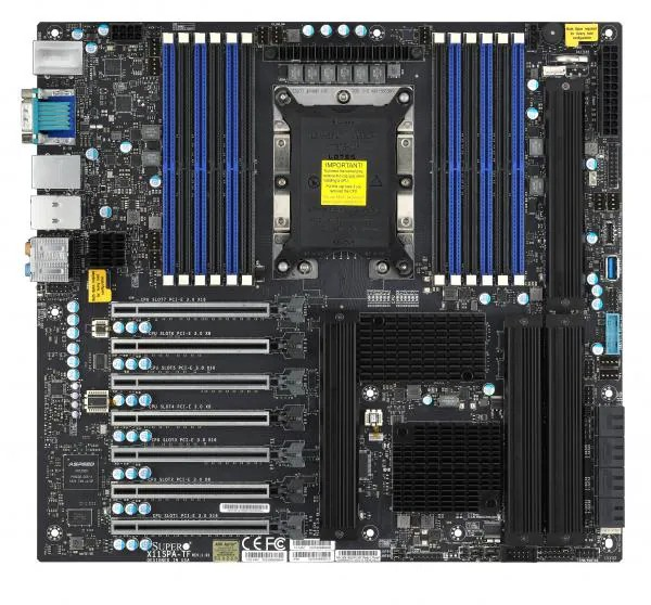 超微X11SPA-TF单路工作站主板 LGA3647针脚