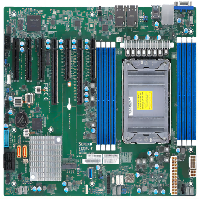 超微X12SPA-TF三代至强CPU /X12SPL-F 单路主板支持多显卡