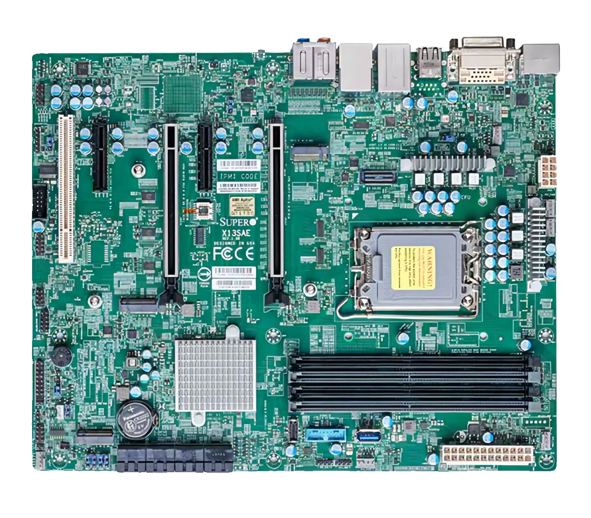 超微X13SAE/W680工作站主板 支持12 13代CPU PCIe5.0双千兆3*M.2