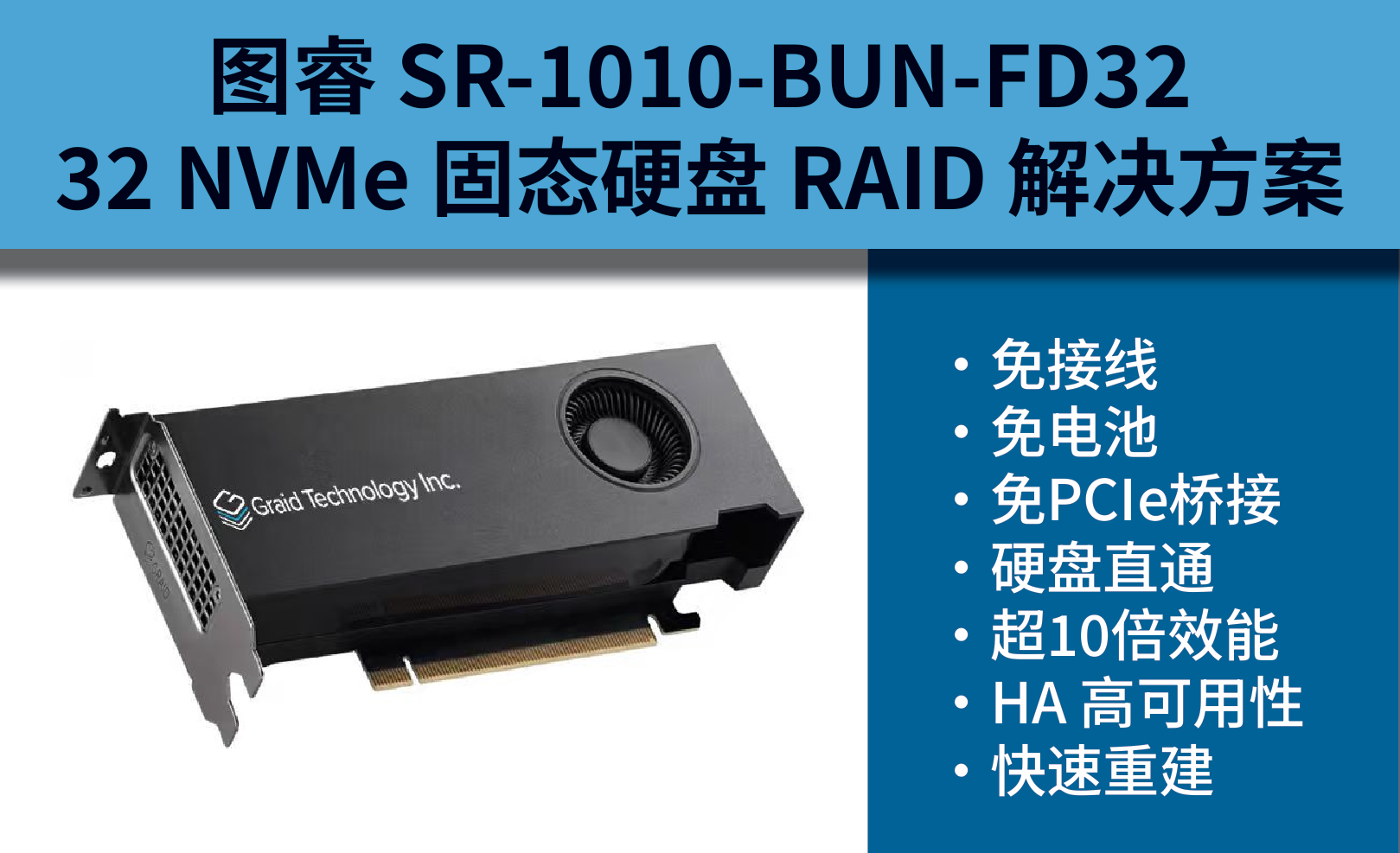 图睿SR-1010-BUN-FD32-RAID卡